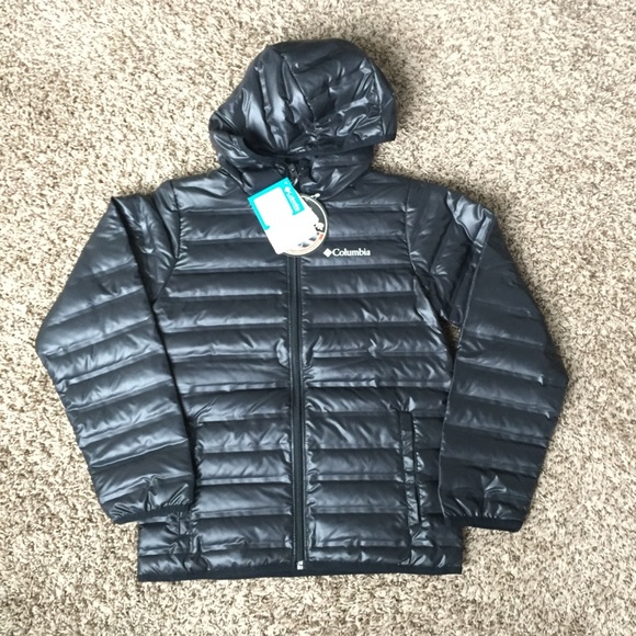 columbia boys down jacket